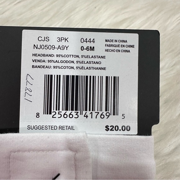 Baby Nike Jordan Headbands - Picture 6 of 7